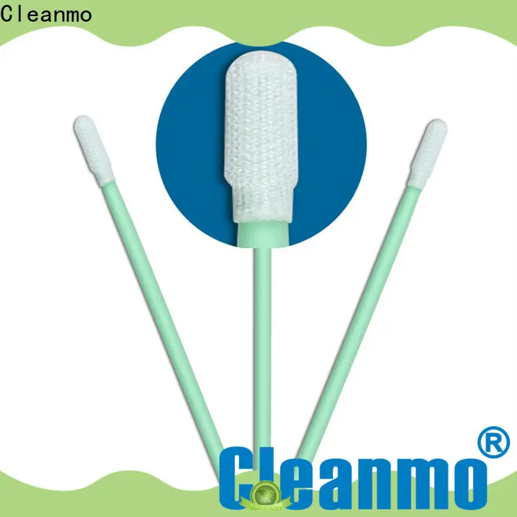 compatible polyester tipped swabs polypropylene handle factory for microscopes 1