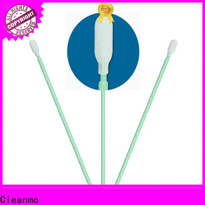 Cleanmo safe material Cleanroom polyester swab factory for general purpose cleaning 1