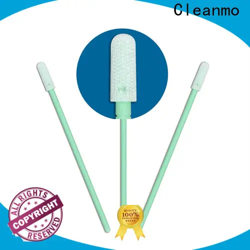 Cleanmo good quality polypropylene polyester swab wholesale for optical sensors 1