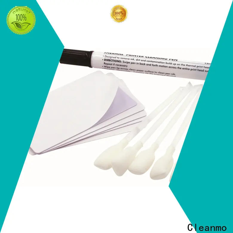 Cleanmo PVC Nisca cleaning cards supplier for PR5360LE TeamNisca ID Card Printers 1