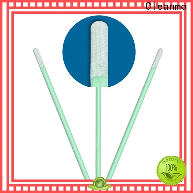 Cleanmo ESD-safe Disposable Microfiber Swabs wholesale for Micro-mechanical cleaning1 1