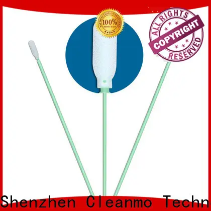 Cleanmo small ropund head baby cotton swabs factory price for Micro-mechanical cleaning 1
