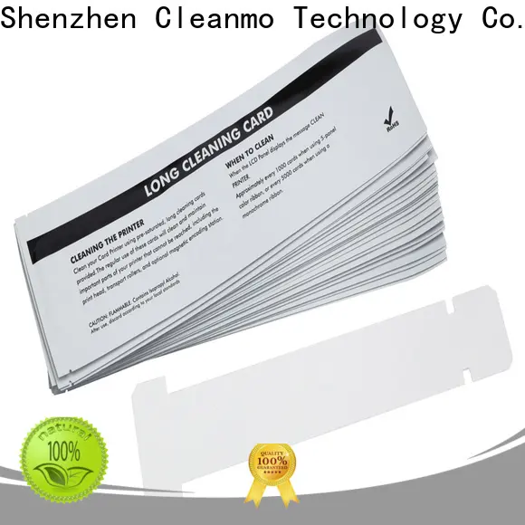 Bulk buy ODM zebra printer cleaning cards T shape factory for ID card printers 1
