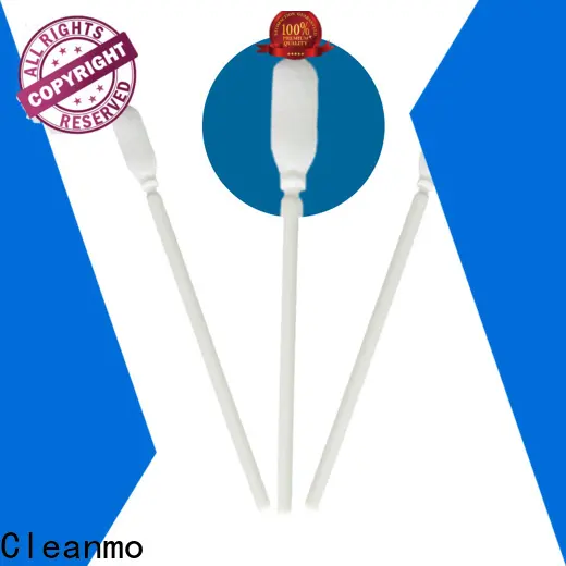 Cleanmo thermal bouded sponge swabs factory price for Micro-mechanical cleaning 1
