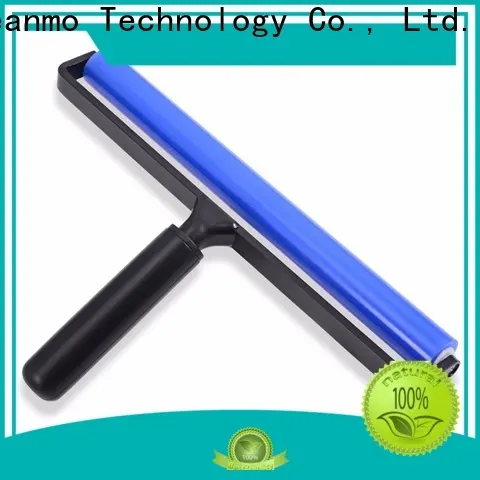 Cleanmo silicone with aluminum alloy washable lint roller manufacturer for computer screen 1