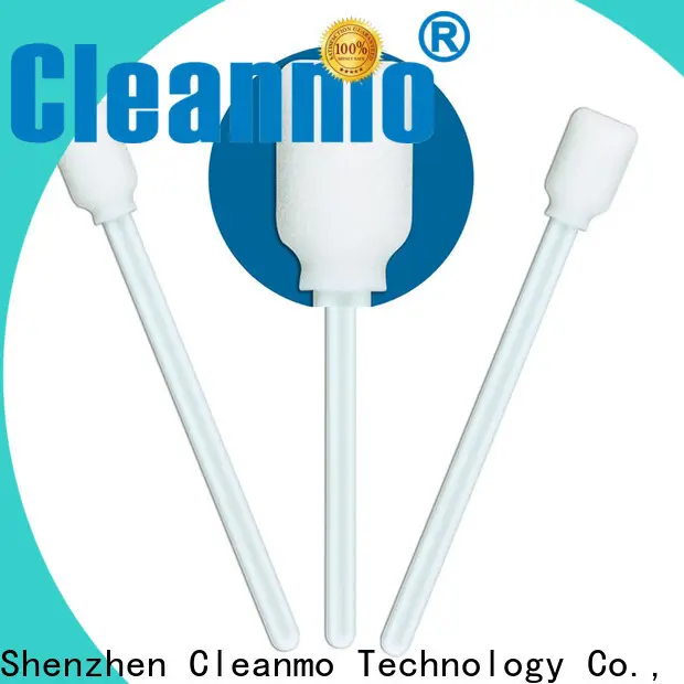 Cleanmo ESD-safe Polypropylene handle medicated cotton swabs supplier for excess materials cleaning 1