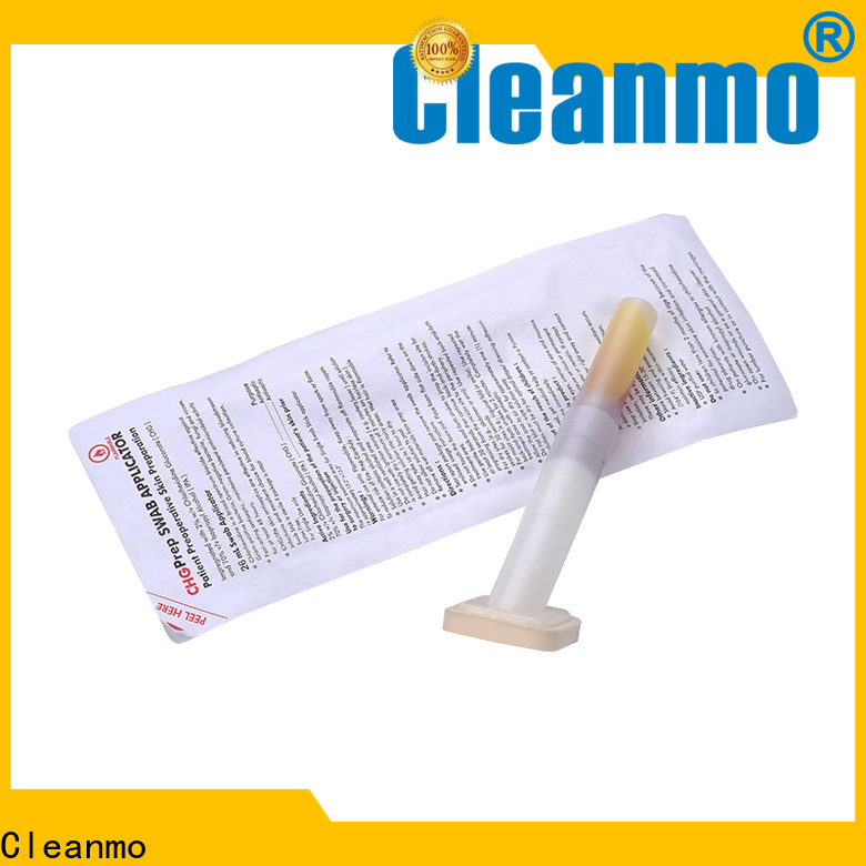 Cleanmo medical grade 100PPI open-cell polyurethane foam medline cotton tipped applicators wholesale for dialysis procedures 1