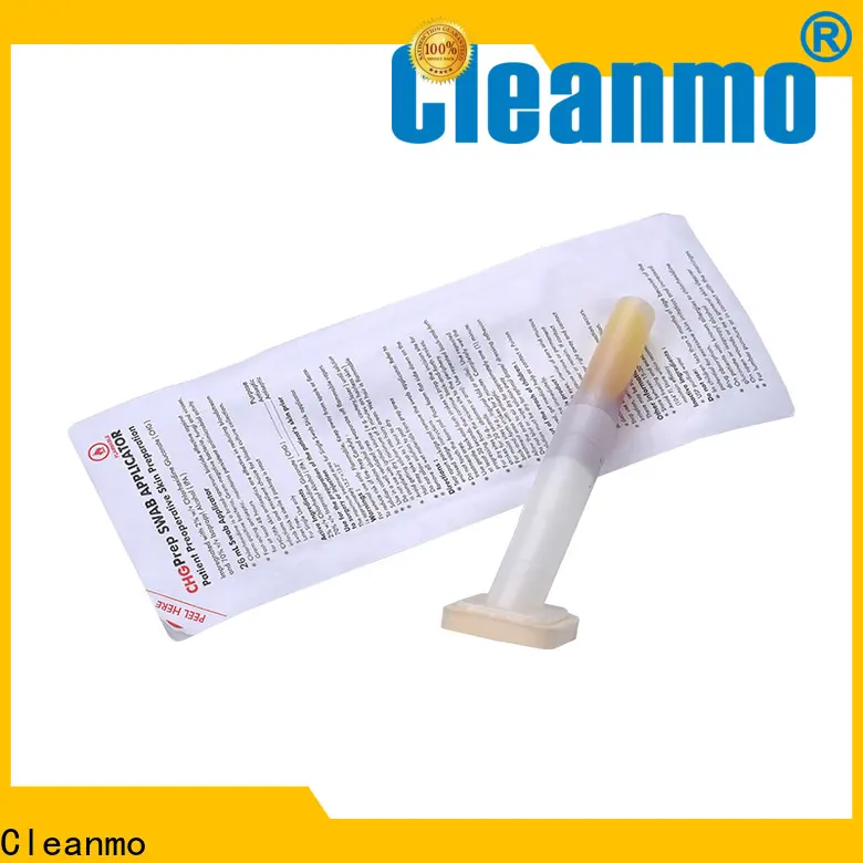 Cleanmo medical grade 100PPI open-cell polyurethane foam medline cotton tipped applicators wholesale for dialysis procedures 1