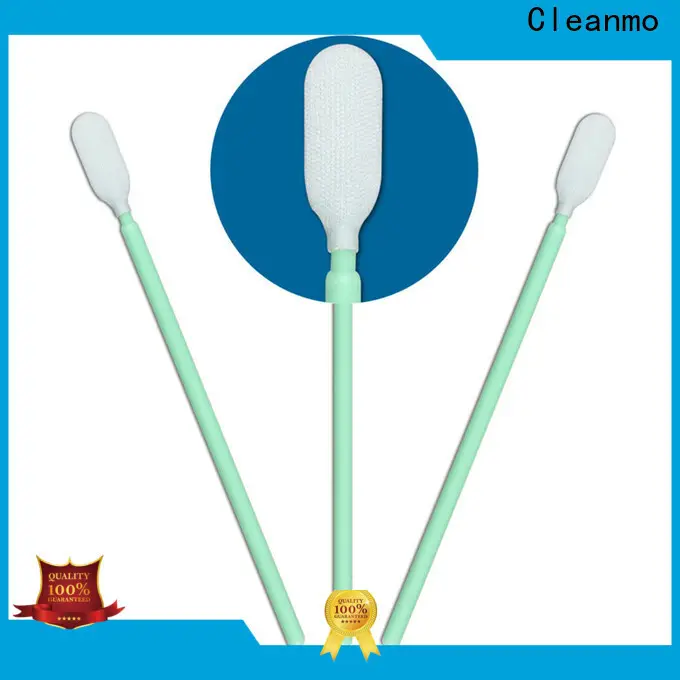Cleanmo excellent chemical resistance optic cleaning swabs supplier for general purpose cleaning1 1