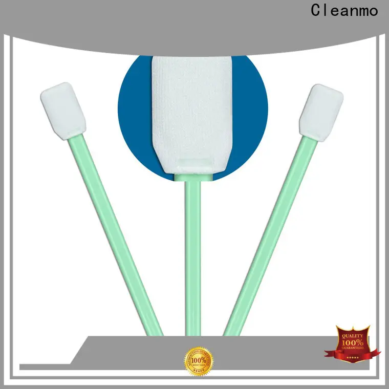 Cleanmo ESD-safe microfiber cleaning swabs manufacturer for excess materials cleaning 1