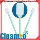 Cleanmo double layers of microfiber fabric Microfiber Industrial Swab Sticks manufacturer for Micro-mechanical cleaning 1