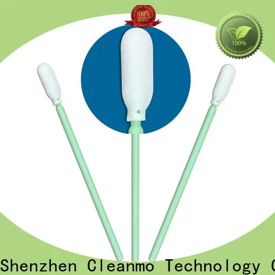Cleanmo small ropund head industrial cotton swabs supplier for Micro-mechanical cleaning 1
