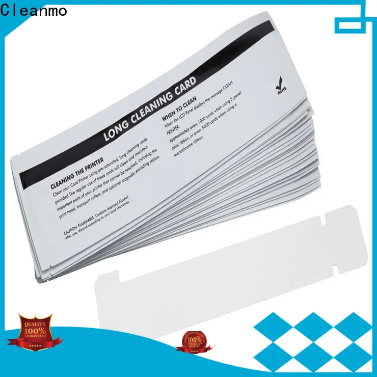 Bulk purchase best zebra cleaning card Aluminum foil packing wholesale for Zebra P120i printer 1