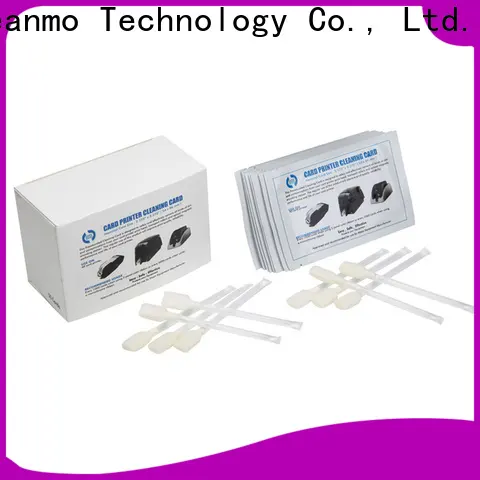 Cleanmo durable zebra printhead cleaning factory for Zebra P120i printer 1
