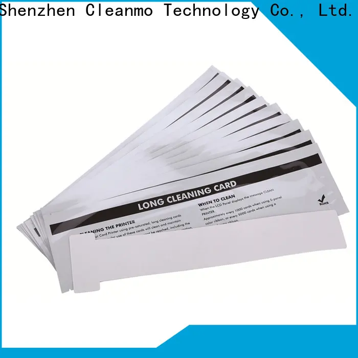 Cleanmo High and LowTack Double Coated Tape clean printer head manufacturer for Evolis printer2 1