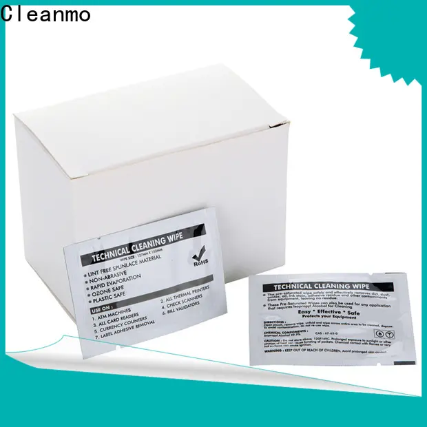 Cleanmo convenient evolis cleaning kits wholesale for Evolis printer 1