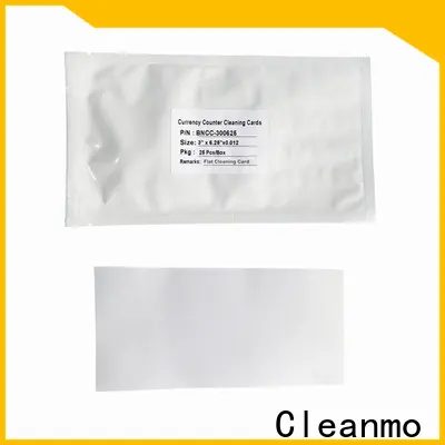Cleanmo high quality credit card reader cleaner manufacturer for Counting Equipment 1