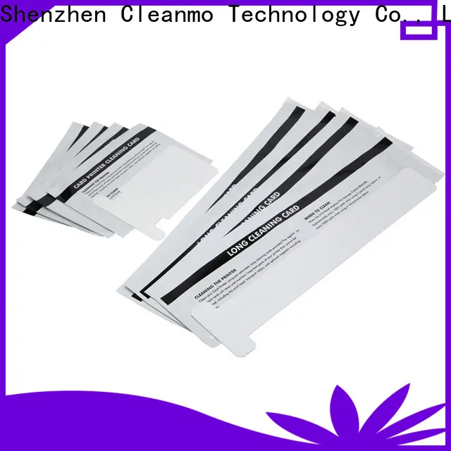 Wholesale OEM zebra printhead cleaning non woven supplier for Zebra P120i printer 1