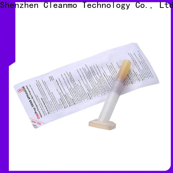 Cleanmo ODM best 2%CHG/70% IPA applicators manufacturer for surgical site cleansing after suturing 1