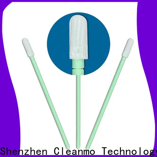 Cleanmo flexible paddle cleaning swabs electronics factory for microscopes 1