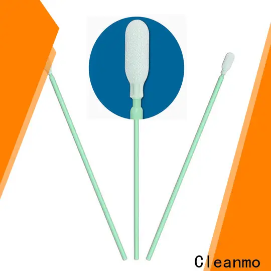 Cleanmo flexible paddle dacron swabs wholesale for optical sensors 1