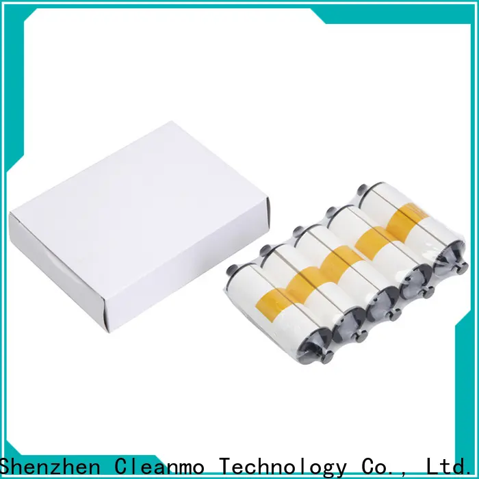 Cleanmo Aluminum foil packing zebra cleaning card factory for Zebra P120i printer 1