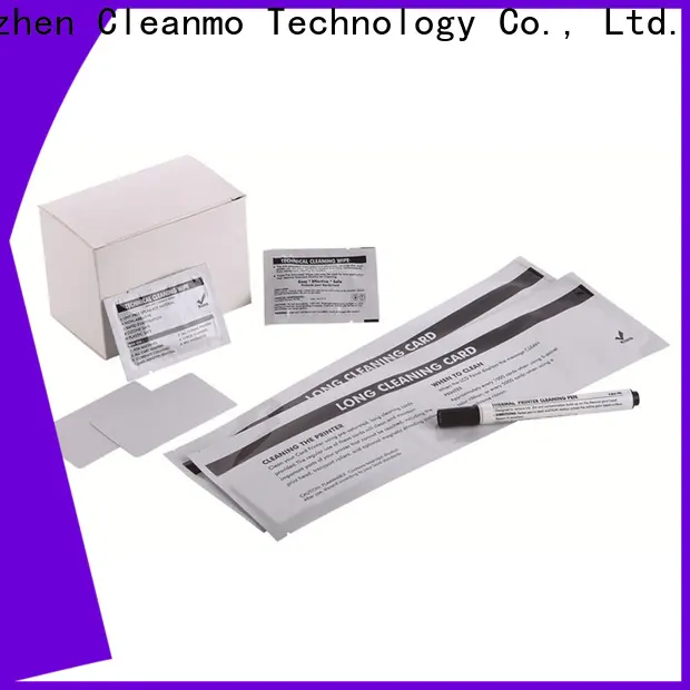 Cleanmo convenient Evolis Cleaning cards factory price for Cleaning Printhead1 1