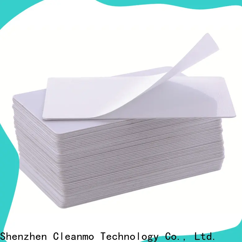 Cleanmo High and LowTack Double Coated Tape laser printer cleaning kit wholesale for Evolis printer 1