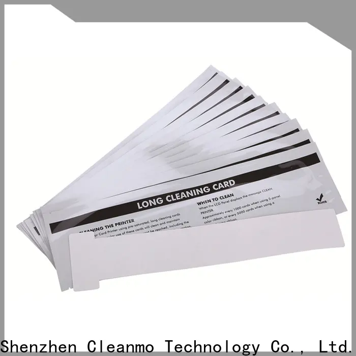 Cleanmo Aluminum Foil evolis cleaning kits manufacturer for ID card printers 1