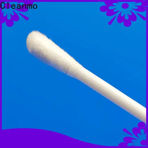 Cleanmo frosted tail of swab handle sampling swabs manufacturer for cytology testing 1