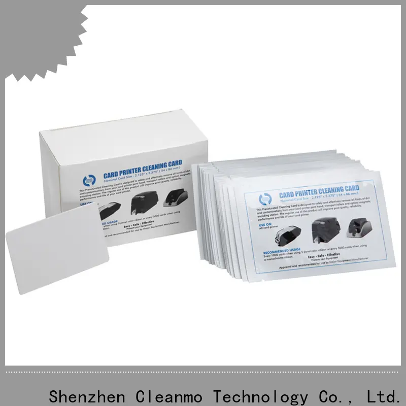Cleanmo plastic core electronic card cleaner wholesale for ATM machines 1