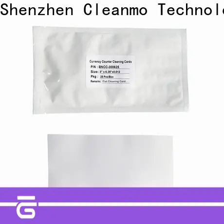 Cleanmo effective credit card machine cleaning cards manufacturer for Currency Counter 1