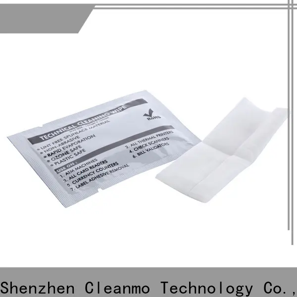 Cleanmo 99.9% Electronic Grade IPA Solution printhead wipes manufacturer for Check Scanners 1