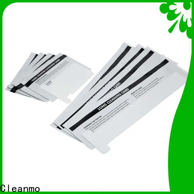 Bulk purchase best zebra printer cleaning cards blending spunlace factory for ID card printers 1