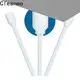 Cleanmo green handle swab meaning factory price for general purpose cleaning 1