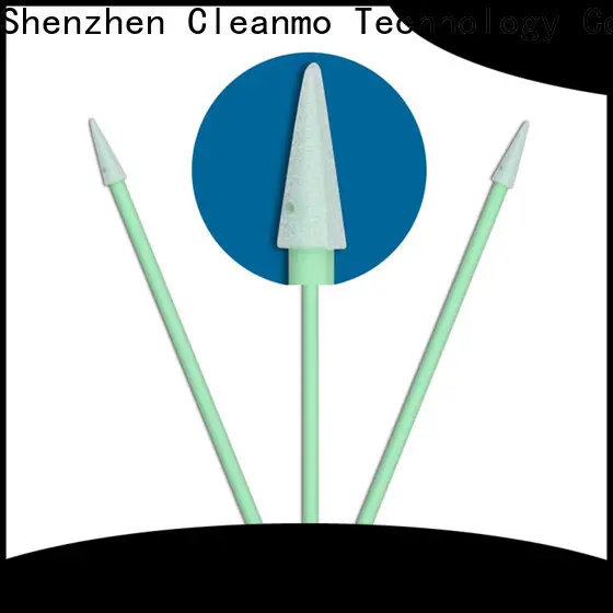 Custom ODM black cotton buds thermal bouded supplier for excess materials cleaning 1