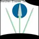 Custom ODM black cotton buds thermal bouded supplier for excess materials cleaning 1