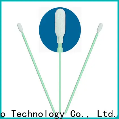 Cleanmo flexible paddle polyester cleanroom swabs supplier for microscopes 1