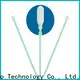 Cleanmo flexible paddle polyester cleanroom swabs supplier for microscopes 1