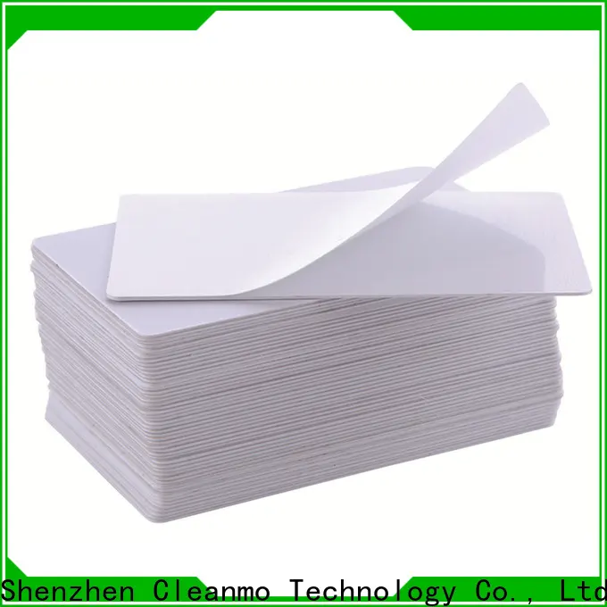 Cleanmo Electronic-grade IPA Snap Swab Evolis Cleaning cards factory price for Evolis printer1 1