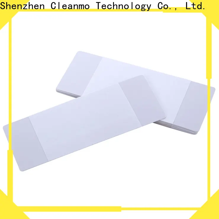 Cleanmo quick printer cleaning supplies manufacturer for Evolis printer 1