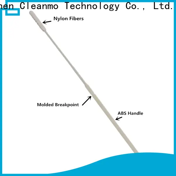 Custom OEM bacteria swabs Nylon Fiber head factory for hospital 1