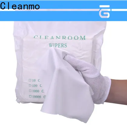 Cleanmo durable microfiber lens wipes factory for stainless steel surface cleaning 1