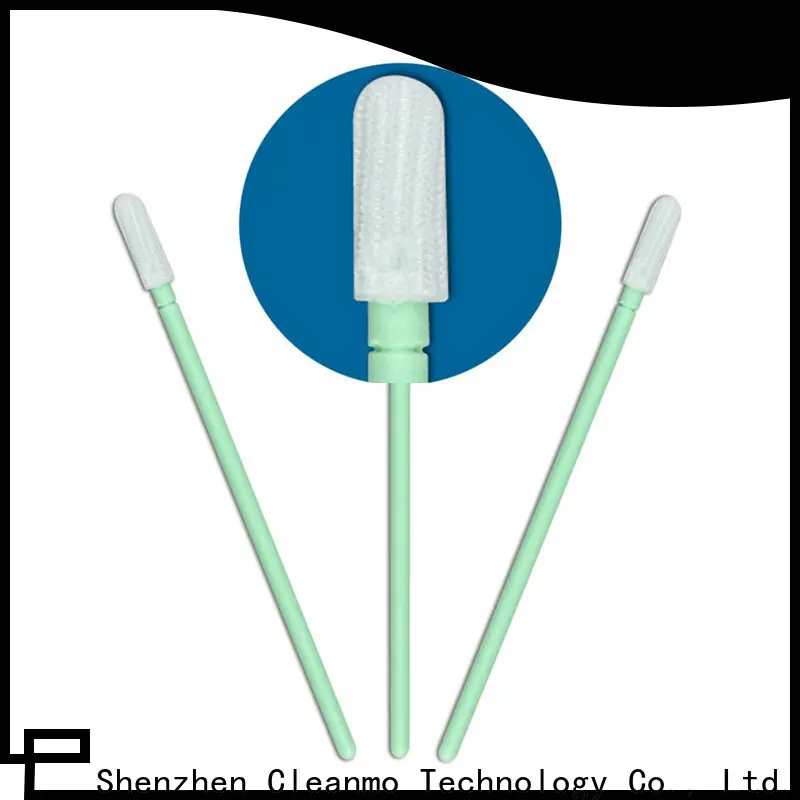 Cleanmo excellent chemical resistance polyester swab factory for printers 1