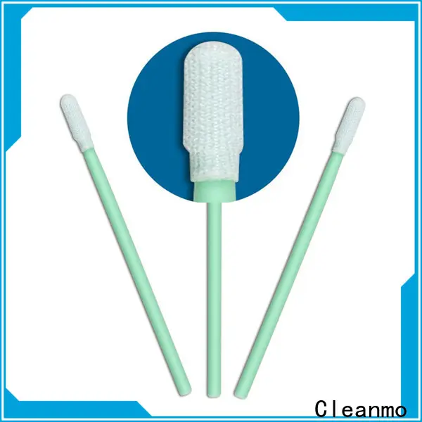 safe material Cleanroom dacron swabs double-layer knitted polyester factory for printers 1