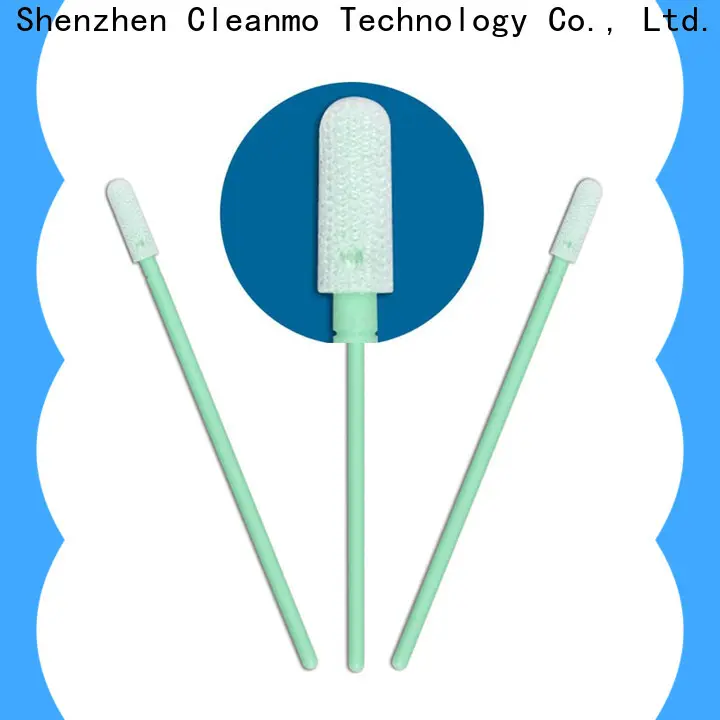 safe material dacron tipped swab double-layer knitted polyester wholesale for general purpose cleaning 1