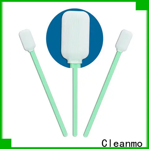 Cleanmo Polypropylene handle sensor cleaning swabs supplier for excess materials cleaning 1
