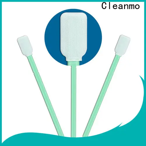 affordable optic cleaning swabs double layers of microfiber fabric supplier for excess materials cleaning 1