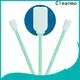 affordable optic cleaning swabs double layers of microfiber fabric supplier for excess materials cleaning 1