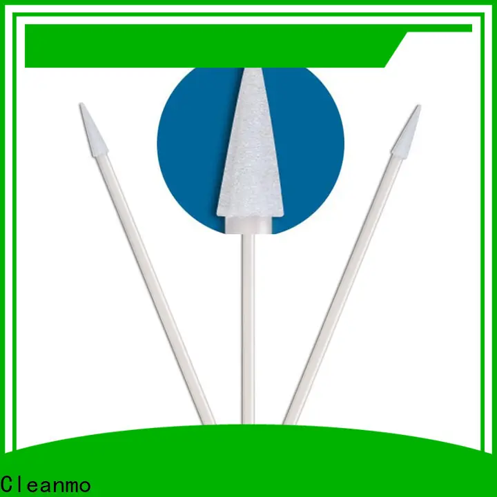 Cleanmo Polyurethane Foam micro cotton swabs factory price for general purpose cleaning 1